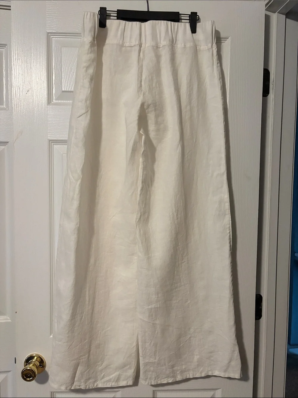 Banana Republic Wide-Leg Drawstring Linen Pants